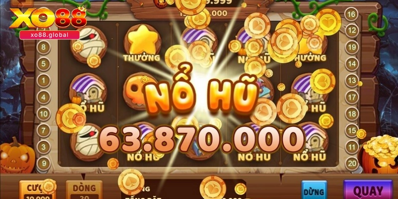 Cùng nổ hũ trong Slot Game của sân chơi đẳng cấp này